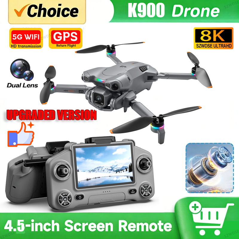 Drone Surveying - New K900 MAX GPS Drone with