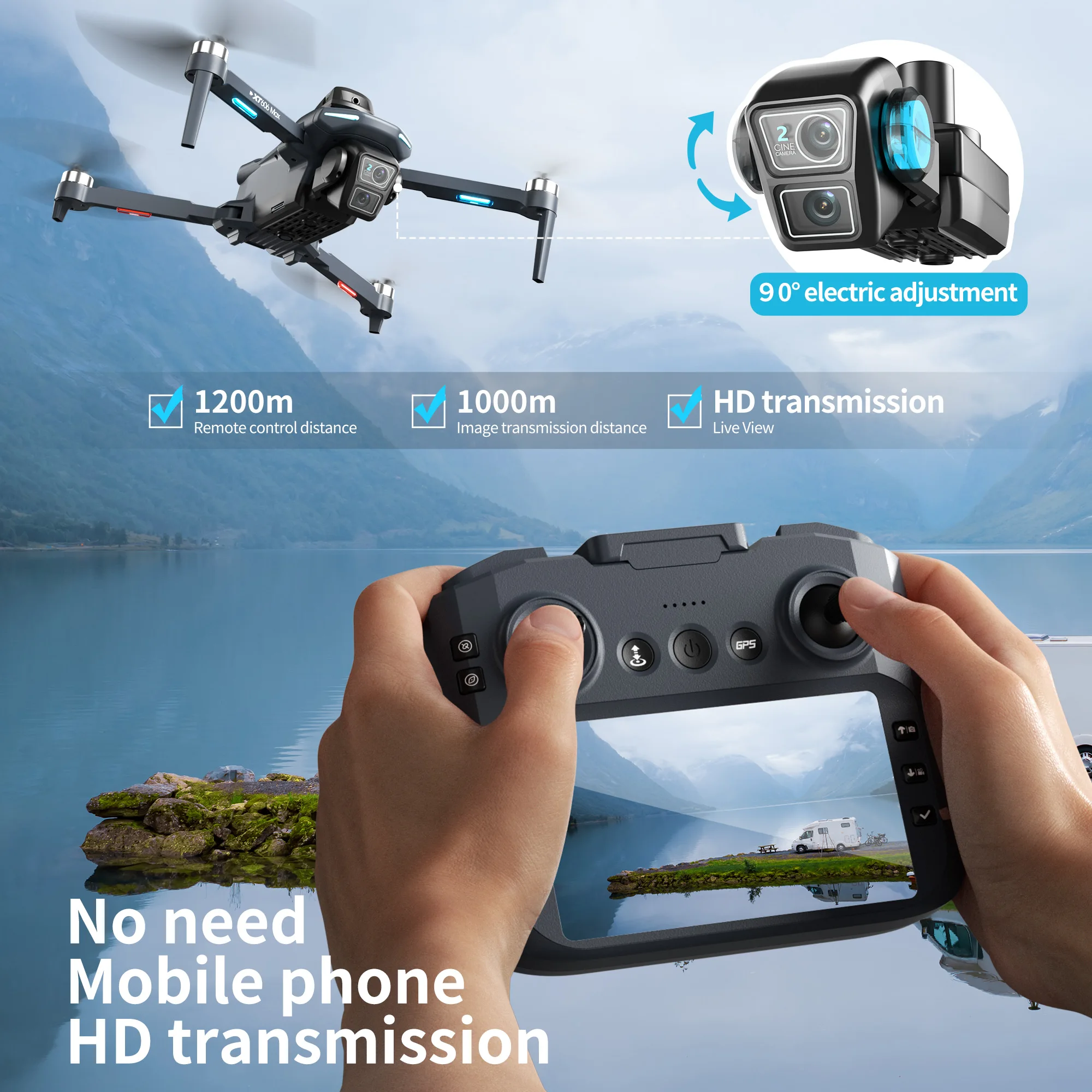 Lenovo XT606 Drone Professiona - Drone Surveying 评论和价格