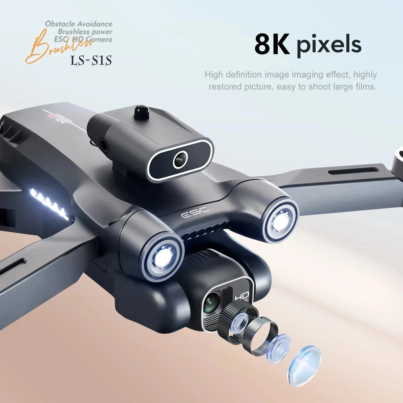 New S1S 5G GPS Drone Camera 8K - Drone Surveying 评论和价格