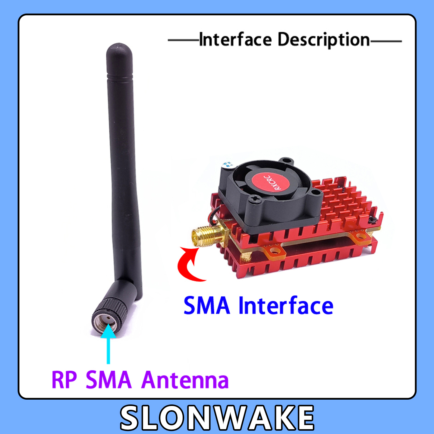 SLONWAKE 5.8G 2W VTX FPV 1800T - Drone Cinematic 评论和价格