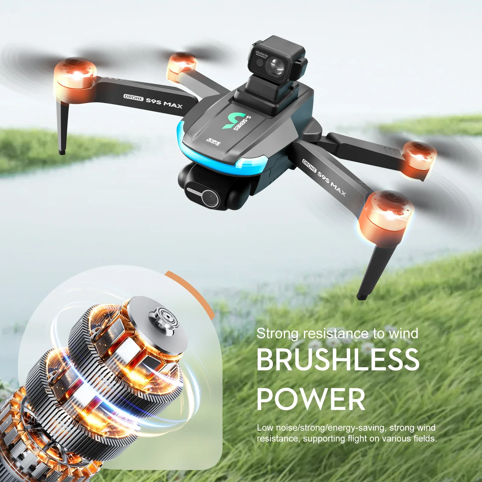 NEW S9S MAX MINI Drone 4K 2-Ax - Drone Mapping 评论和价格