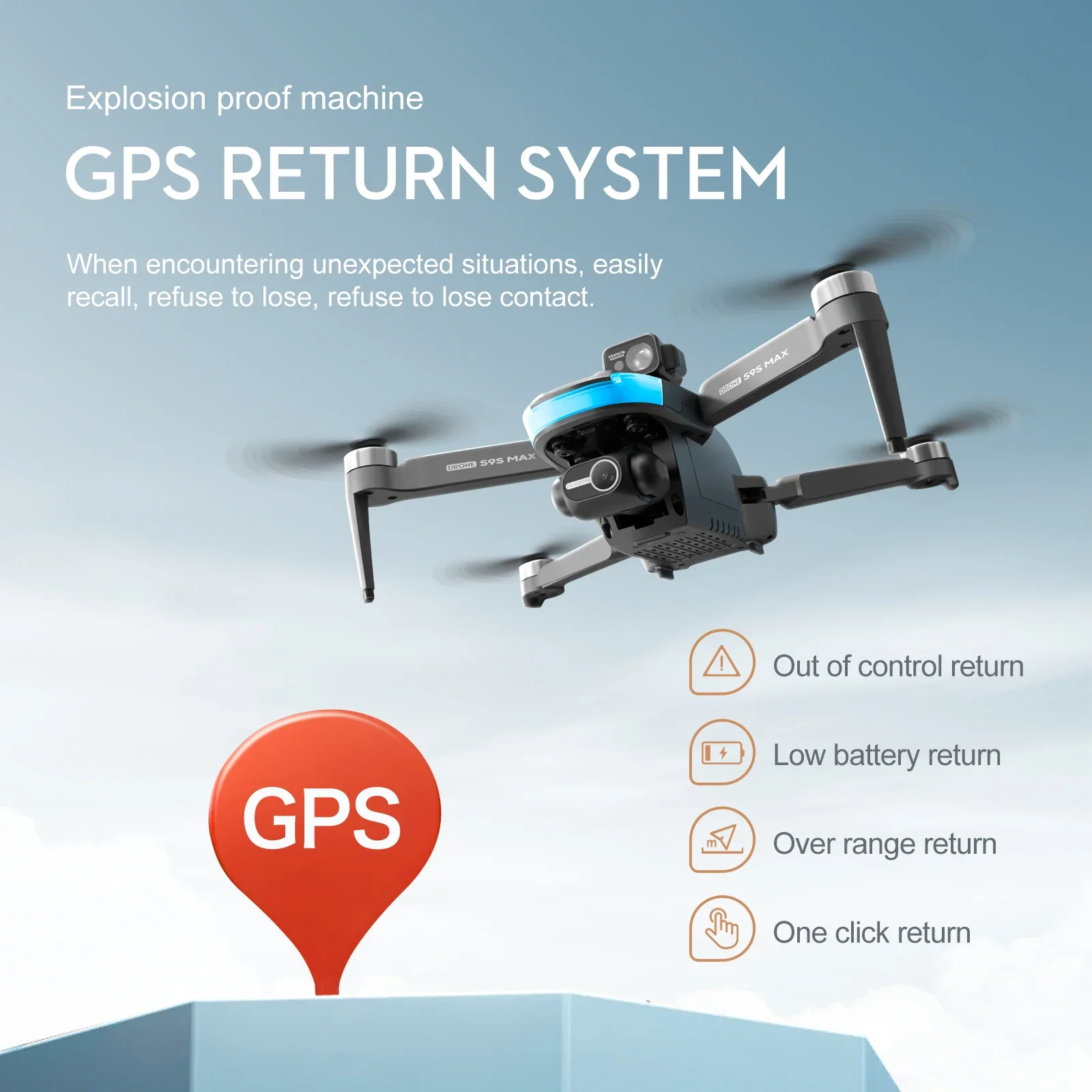 NEW S9S MAX MINI Drone 4K 2-Ax - Drone Mapping 评论和价格