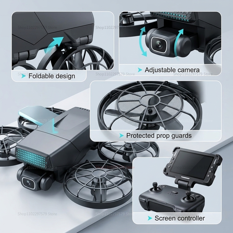 New Drones M8 GPS 8K Professio - Drone Surveying 评论和价格