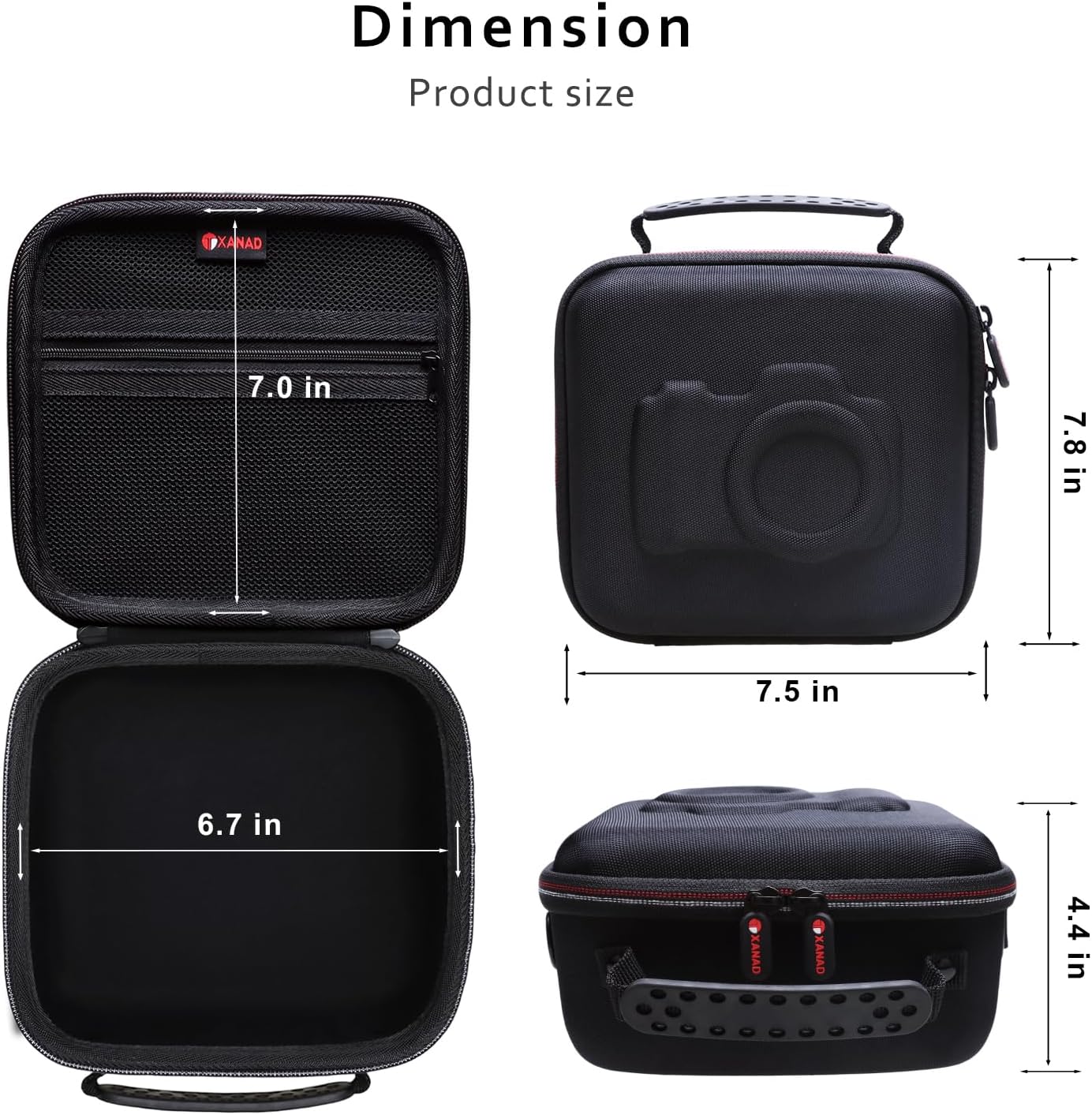 XANAD Hard Camera Case Bag Com - Canon Camera Eos R8 评论和价格