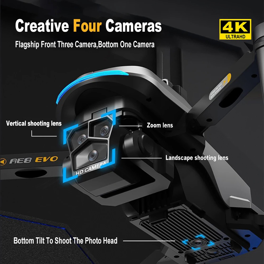 AE8 EVO Drone GPS 8K Professio - Drone Multispectral 评论和价格